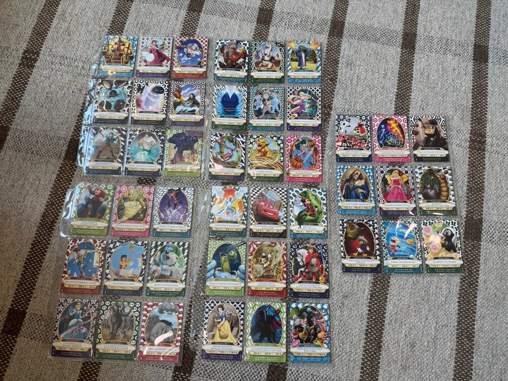 Disney Sorcerers Of The Magic Kingdom SOTMK Cards 1-45